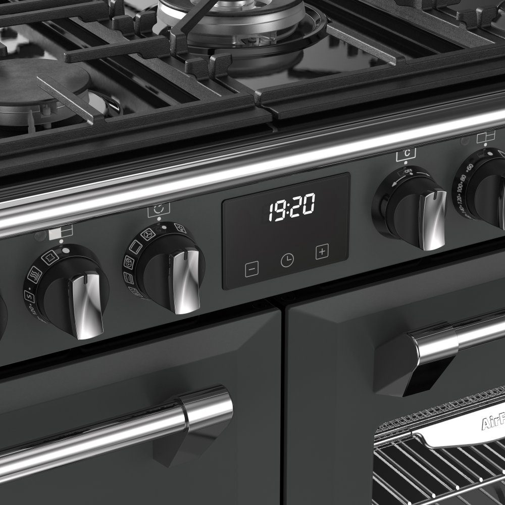 Stoves Richmond 100DF Dual Fuel Range Cooker 444411855 - ANTHRACITE Stoves Richmond 100DF Dual Fuel Range Cooker 444411855 - ANTHRACITE