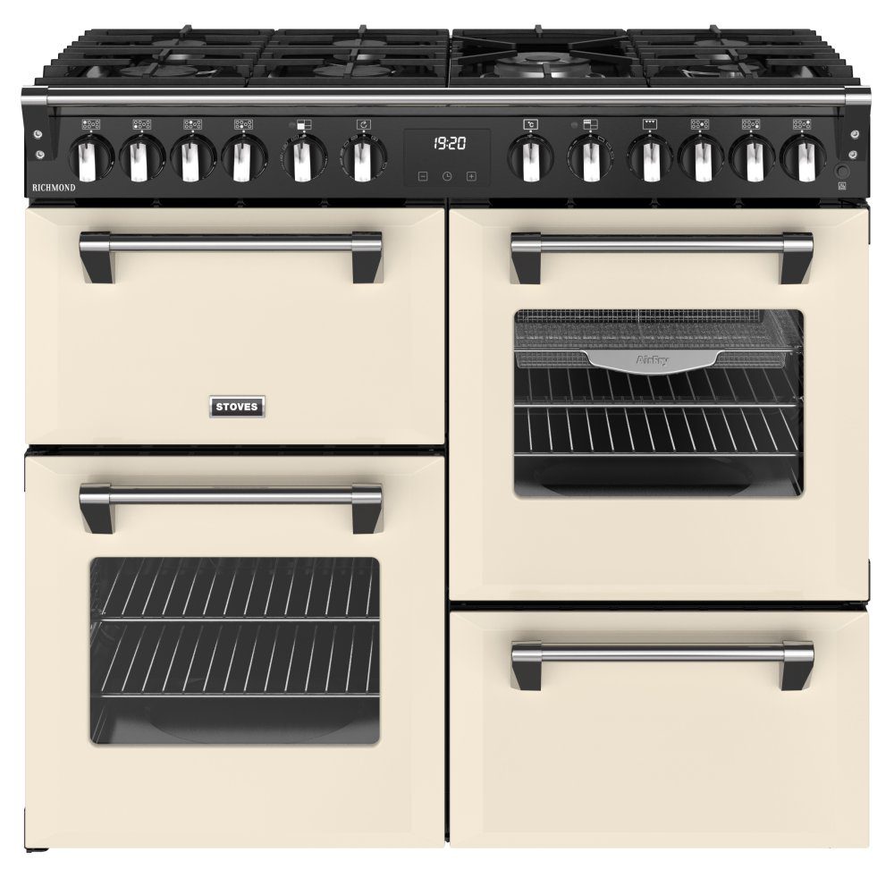 Stoves Richmond Deluxe 60EI Induction Mini Range Cooker 444412002 - Garnet Red