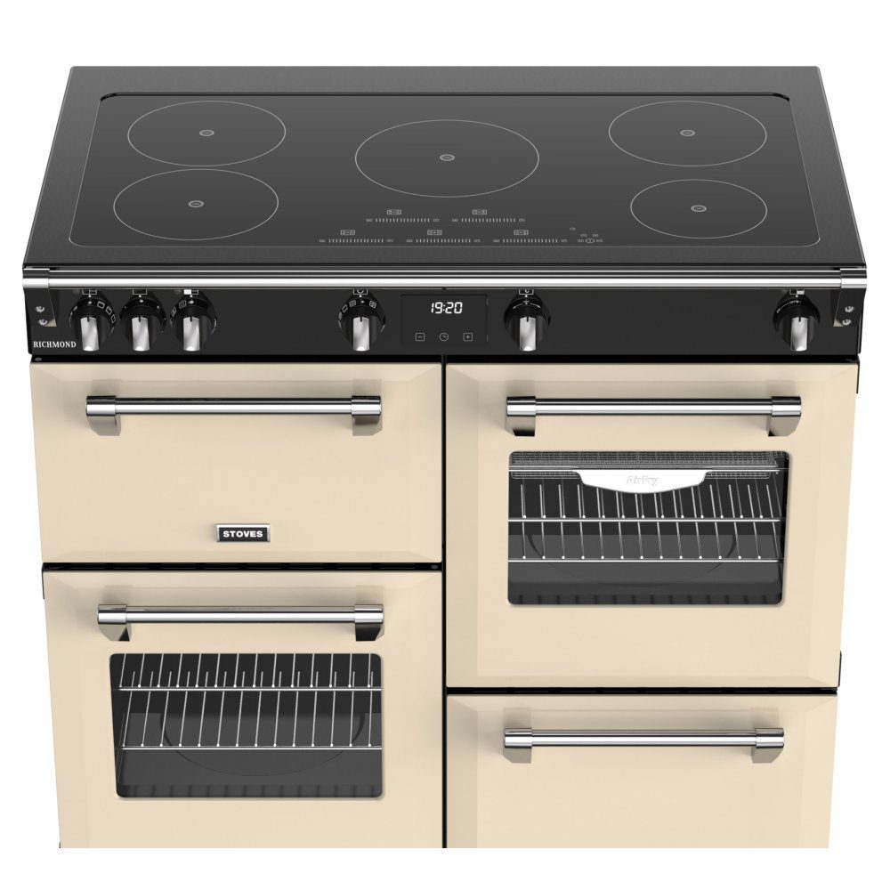 Stoves Richmond 100EI Induction Range Cooker 444411860 - CREAM Stoves Richmond 100EI Induction Range Cooker 444411860 - CREAM