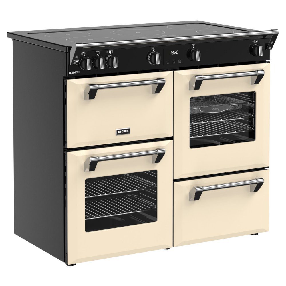 Stoves Richmond 100EI Induction Range Cooker 444411860 - CREAM Stoves Richmond 100EI Induction Range Cooker 444411860 - CREAM
