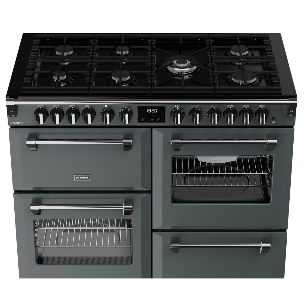 Stoves Richmond 90DF Dual Fuel Range Cooker 444411849 - Anthracite Stoves Richmond 90DF Dual Fuel Range Cooker 444411849 - Anthracite