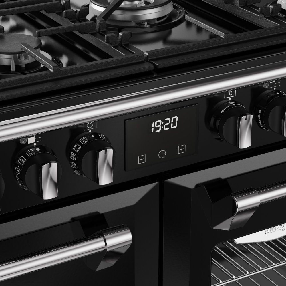 Stoves Richmond 110DF Dual Fuel Range Cooker 444411862 - BLACK Stoves Richmond 110DF Dual Fuel Range Cooker 444411862 - BLACK