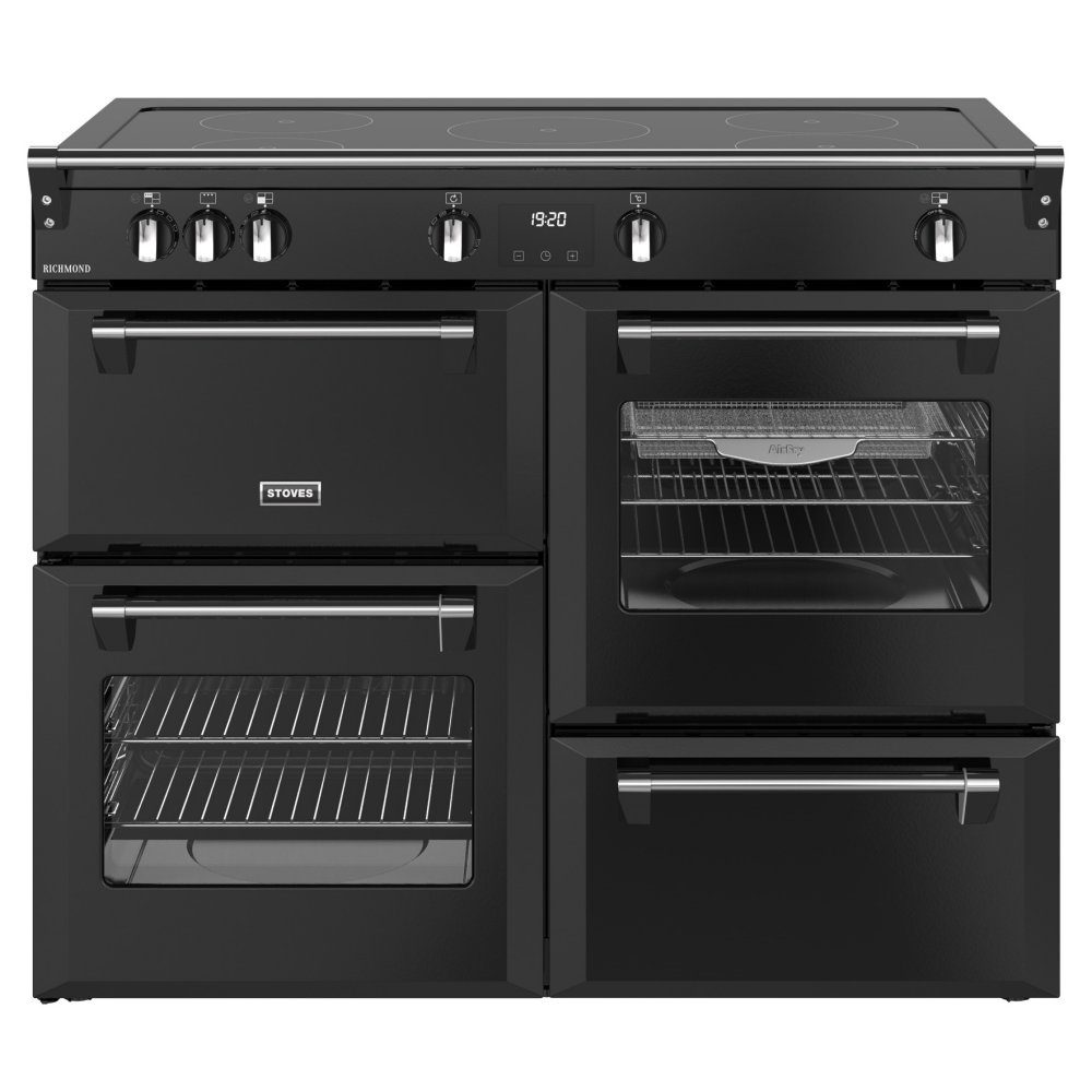 Stoves Richmond 90EI Induction Range Cooker 444411853 - Black