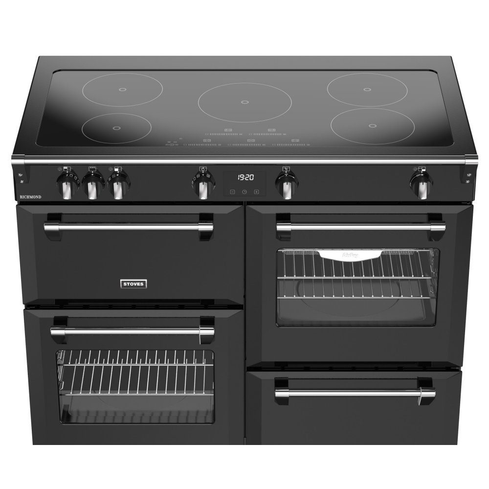 Stoves Richmond 110EI Induction Range Cooker 444411865 - BLACK Stoves Richmond 110EI Induction Range Cooker 444411865 - BLACK