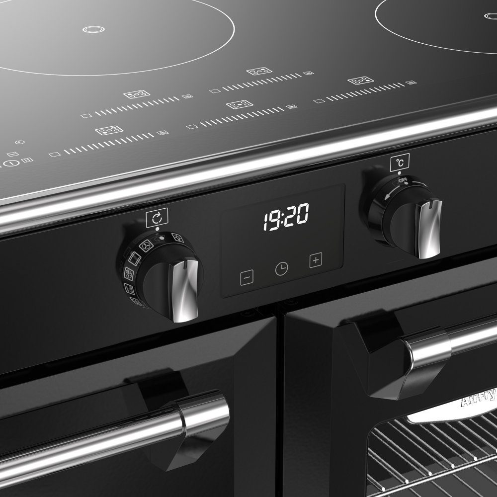 Stoves Richmond 110EI Induction Range Cooker 444411865 - BLACK Stoves Richmond 110EI Induction Range Cooker 444411865 - BLACK