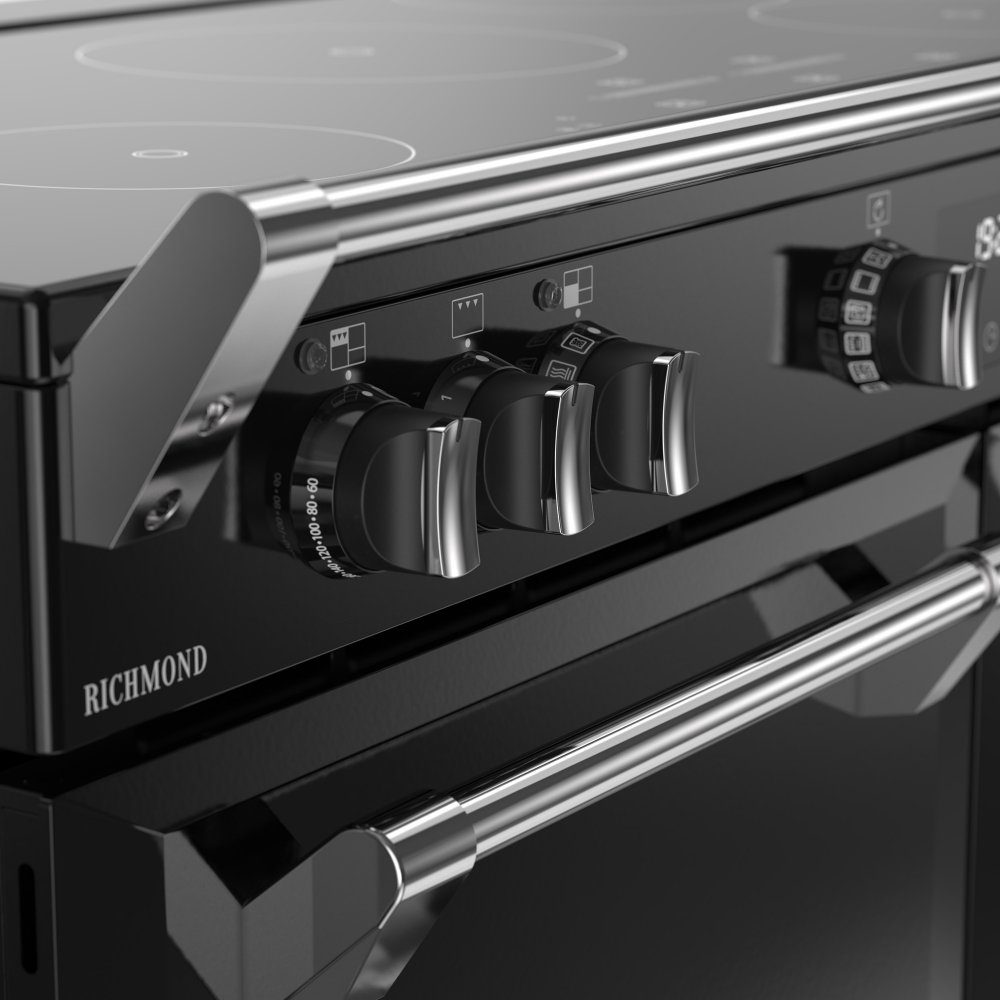 Stoves Richmond 110EI Induction Range Cooker 444411865 - BLACK Stoves Richmond 110EI Induction Range Cooker 444411865 - BLACK
