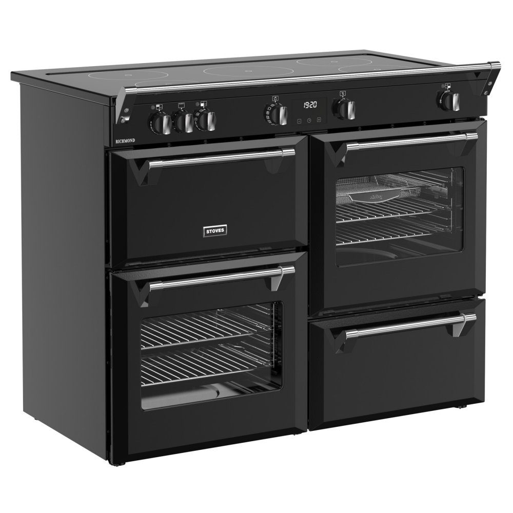 Stoves Richmond 110EI Induction Range Cooker 444411865 - BLACK Stoves Richmond 110EI Induction Range Cooker 444411865 - BLACK