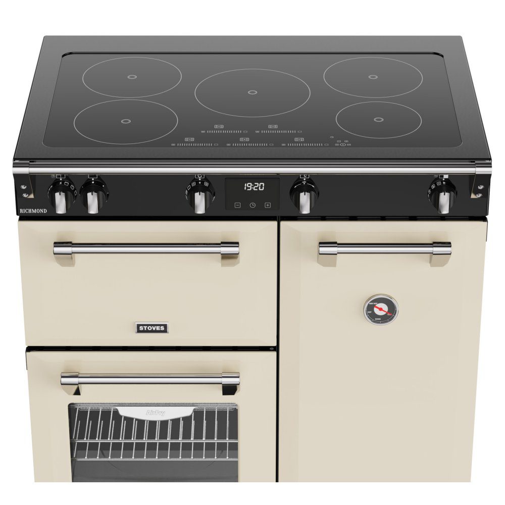 Stoves 11854 Richmond 90cm Induction Range Cooker ST RCA RICH 90EI TCH CRM - CREAM Stoves 11854 Richmond 90cm Induction Range Cooker ST RCA RICH 90EI TCH CRM - CREAM