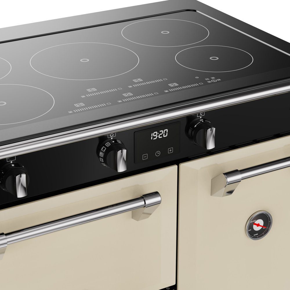 Stoves 11854 Richmond 90cm Induction Range Cooker ST RCA RICH 90EI TCH CRM - CREAM Stoves 11854 Richmond 90cm Induction Range Cooker ST RCA RICH 90EI TCH CRM - CREAM