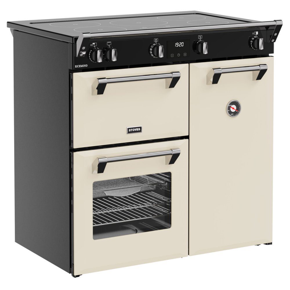 Stoves 11854 Richmond 90cm Induction Range Cooker ST RCA RICH 90EI TCH CRM - CREAM Stoves 11854 Richmond 90cm Induction Range Cooker ST RCA RICH 90EI TCH CRM - CREAM