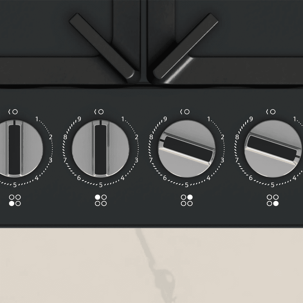 Neff 60cm N70 4 Burner Gas Hob T26CIP8S0 - Black Neff 60cm N70 4 Burner Gas Hob T26CIP8S0 - Black