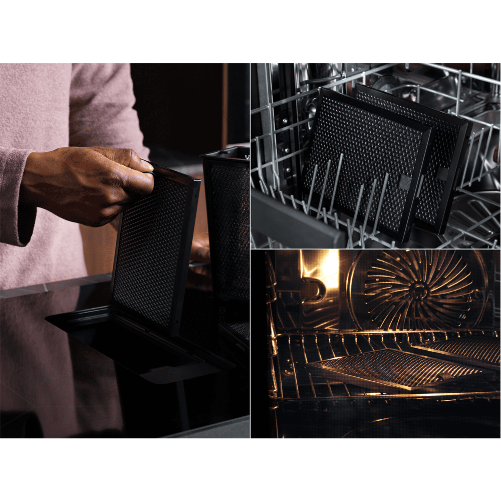 AEG Series 6000 70cm Air Venting SaphirMatt Induction Hob TCH74B01FZ - Matte Black AEG Series 6000 70cm Air Venting SaphirMatt Induction Hob TCH74B01FZ - Matte Black