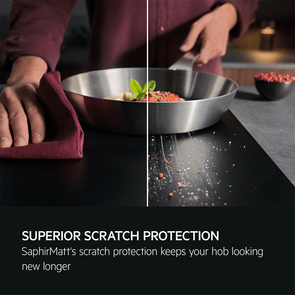 AEG Series 6000 70cm Air Venting SaphirMatt Induction Hob TCH74B01FZ - Matte Black AEG Series 6000 70cm Air Venting SaphirMatt Induction Hob TCH74B01FZ - Matte Black