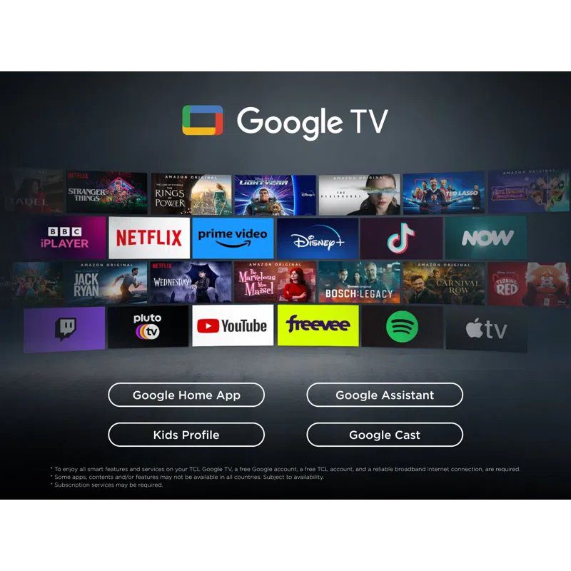 TCL 2025 75" 4K QD-Mini LED UHD Smart TV 75C6KS - Black TCL 2025 75" 4K QD-Mini LED UHD Smart TV 75C6KS - Black