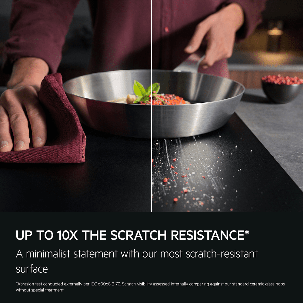 AEG 78cm Series 8000 5 Zone Sense SaphirMatt MaxiSense Induction Hob TK85IM30FZ - Matte Black AEG 78cm Series 8000 5 Zone Sense SaphirMatt MaxiSense Induction Hob TK85IM30FZ - Matte Black