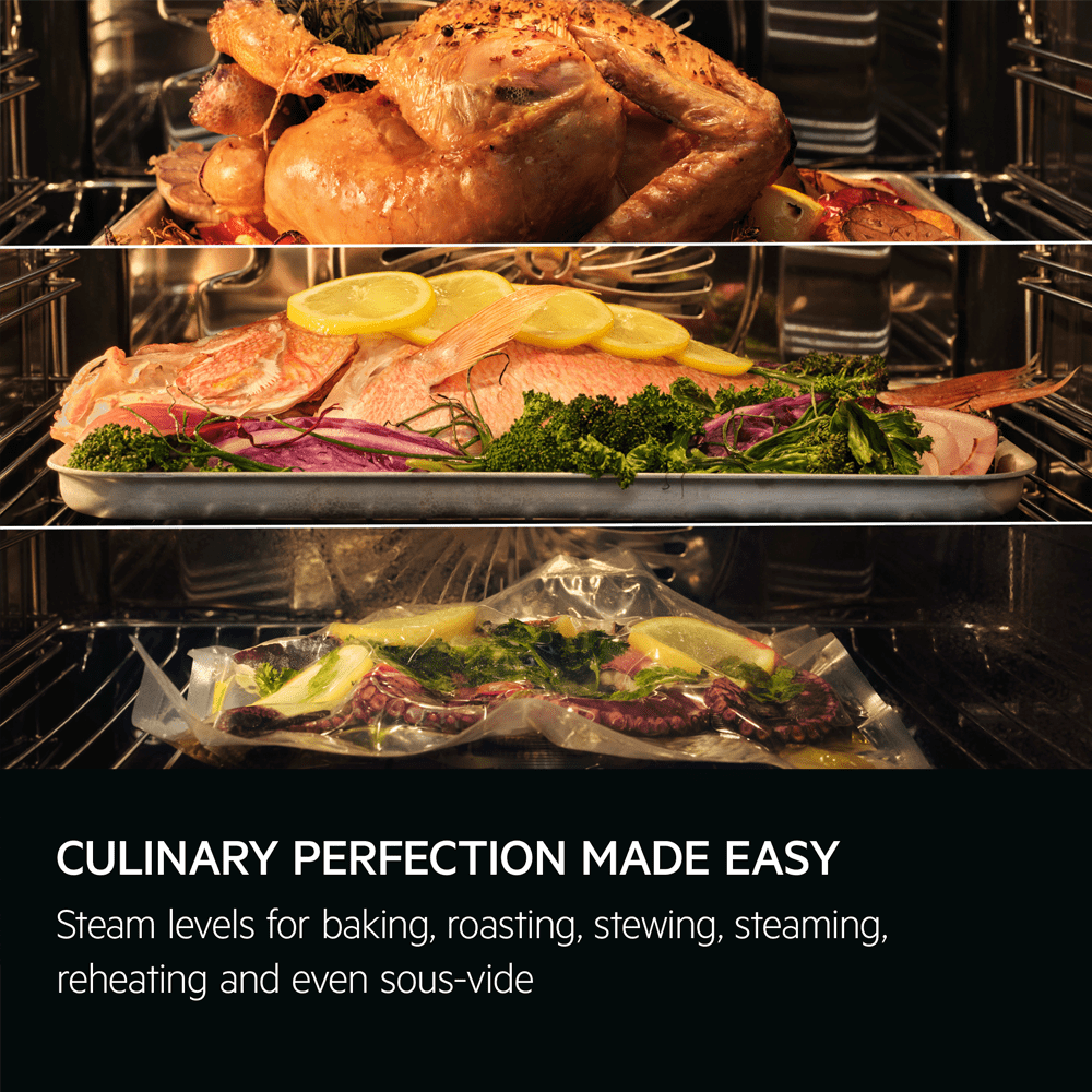 AEG Series 8000 SteamPro Sous Vide Multifunction Single Oven TP8SB731AT - Matte Black AEG Series 8000 SteamPro Sous Vide Multifunction Single Oven TP8SB731AT - Matte Black