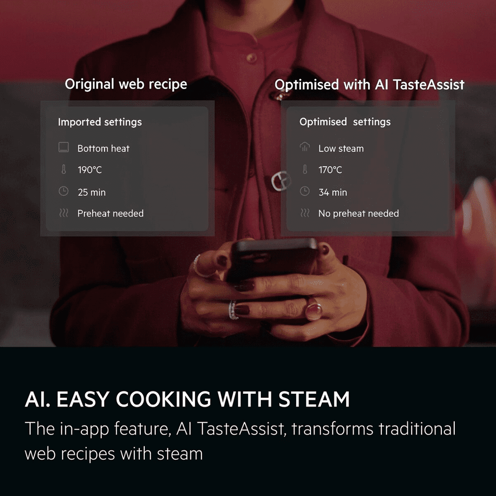 AEG Series 8000 SteamPro Sous Vide Multifunction Single Oven TP8SB731AT - Matte Black AEG Series 8000 SteamPro Sous Vide Multifunction Single Oven TP8SB731AT - Matte Black