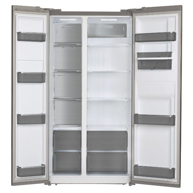 Tesla American Fridge Freezer With Water Dispenser Non Plumbed T582SBSX - Stainless Steel Tesla American Fridge Freezer With Water Dispenser Non Plumbed T582SBSX - Stainless Steel