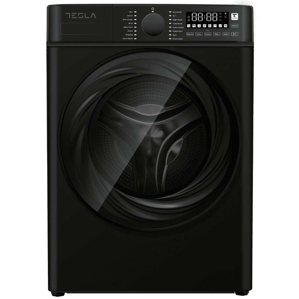 Tesla  8kg Washing Machine 1400rpm TWM81400B - Black