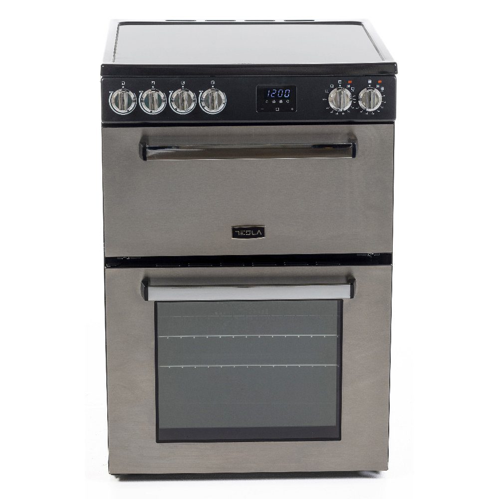 Tesla  60cm Freestanding Ceramic Cooker TMRC60SS - Stainless Steel