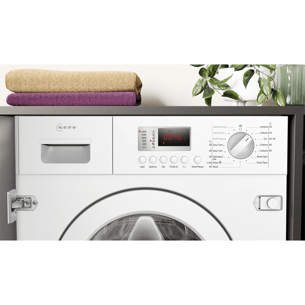 Neff 7kg/4kg Fully Integrated Washer Dryer V6320X2GB Neff 7kg/4kg Fully Integrated Washer Dryer V6320X2GB