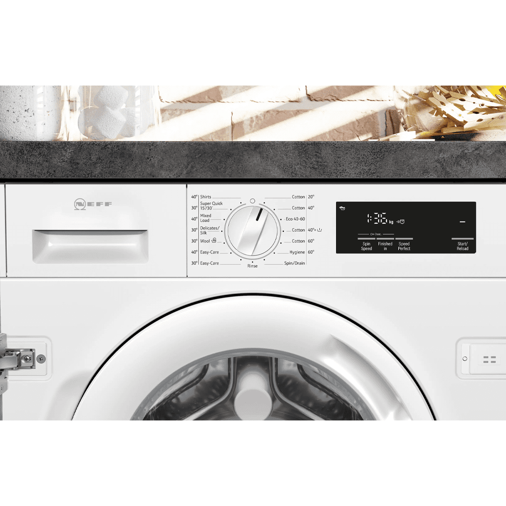 Neff 8kg Fully Integrated Washing Machine W543BX2GB Neff 8kg Fully Integrated Washing Machine W543BX2GB