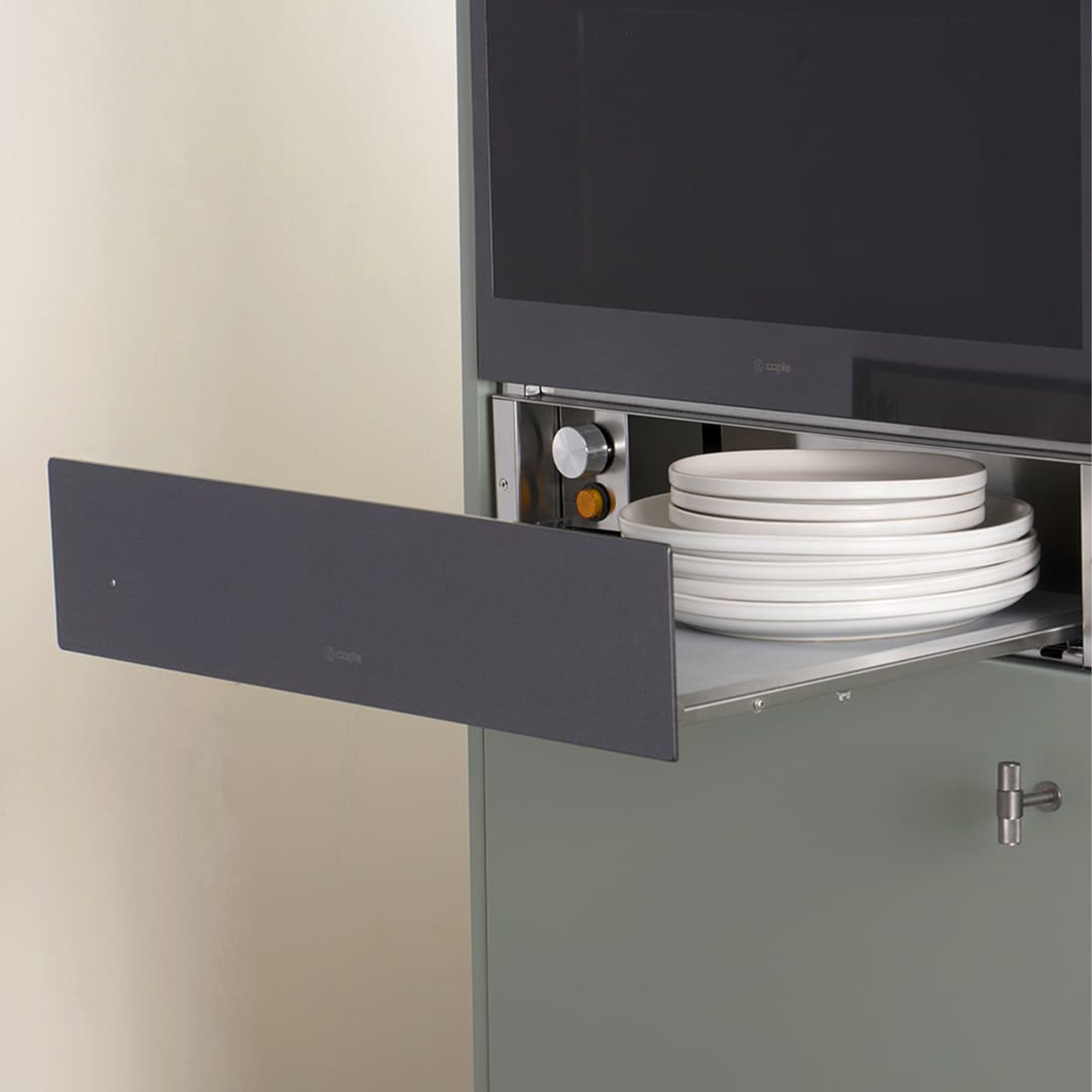 Caple 14cm Warming Drawer WD140GM - Gunmetal Caple 14cm Warming Drawer WD140GM - Gunmetal