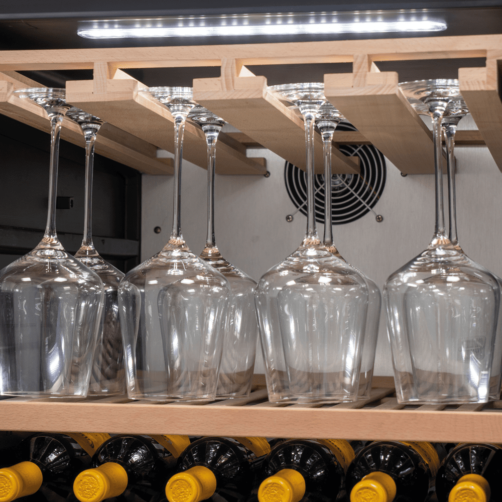 Caple 60cm Freestanding Triple Zone Wine Cooler WF1553BG - Black Caple 60cm Freestanding Triple Zone Wine Cooler WF1553BG - Black