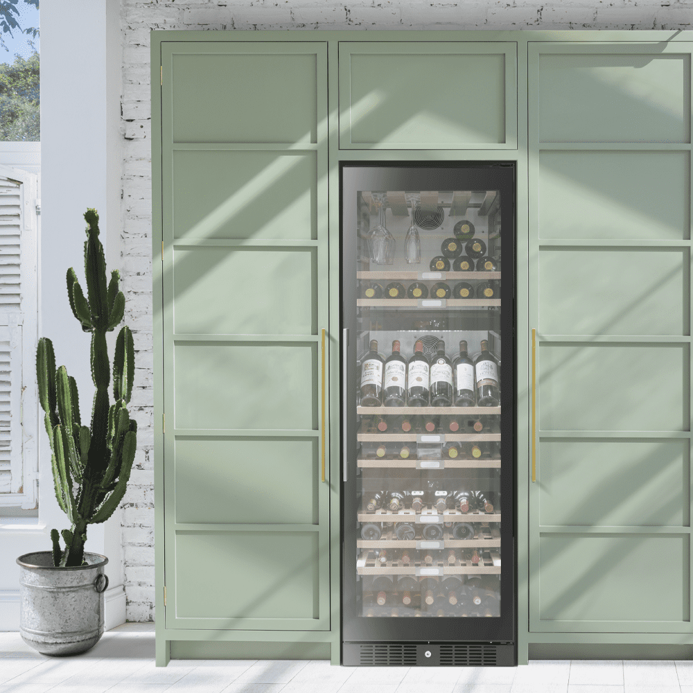 Caple 60cm Freestanding Triple Zone Wine Cooler WF1553BG - Black Caple 60cm Freestanding Triple Zone Wine Cooler WF1553BG - Black