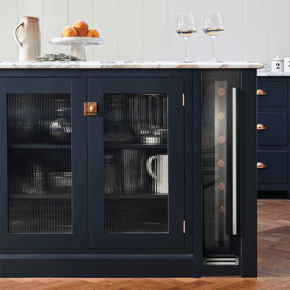 Caple 15cm Undercounter Wine Cooler WI158BG - Black Caple 15cm Undercounter Wine Cooler WI158BG - Black
