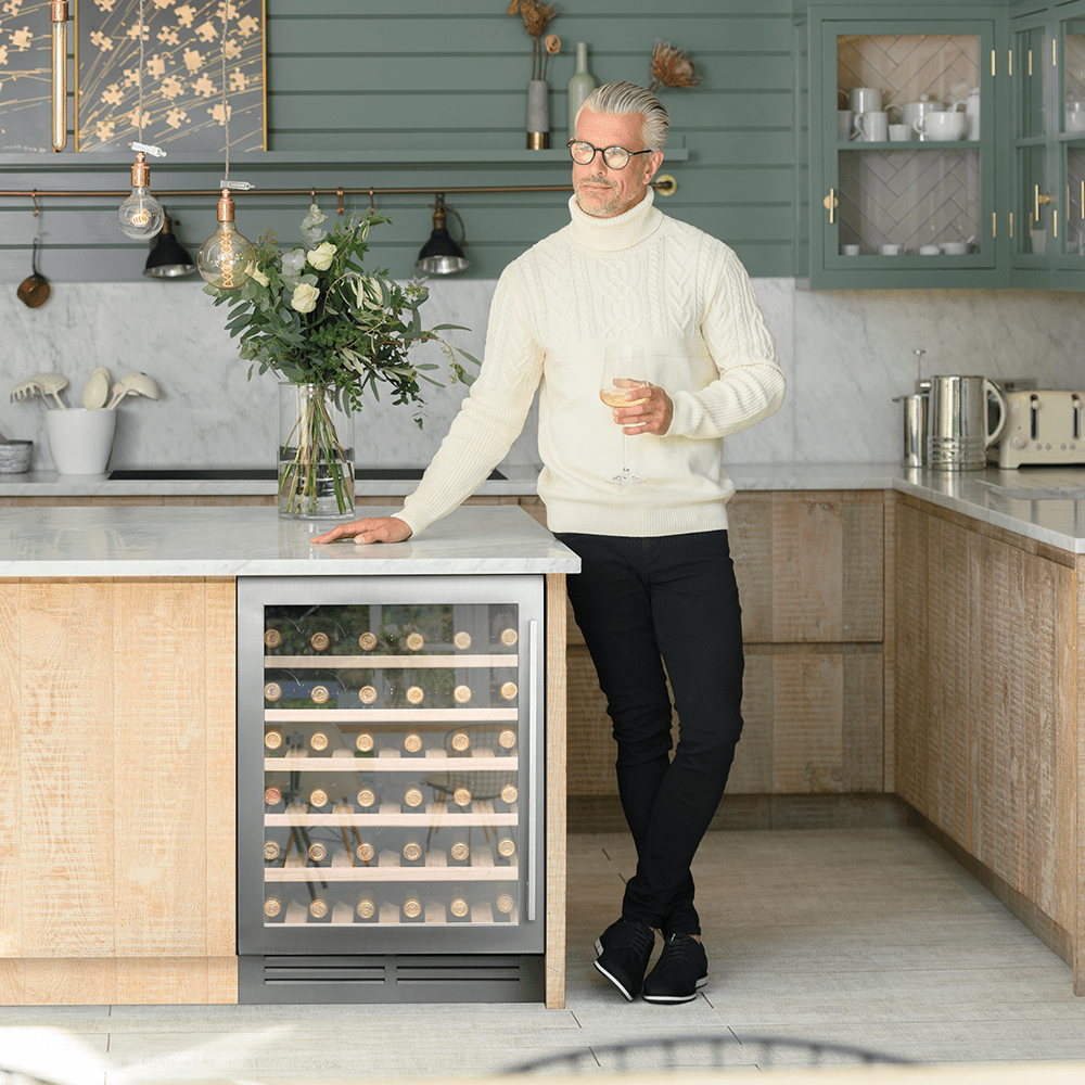 Caple 60cm Undercounter Wine Cooler WI6142 - Stainless Steel Caple 60cm Undercounter Wine Cooler WI6142 - Stainless Steel