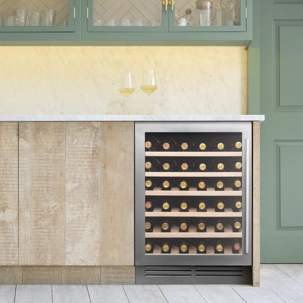 Caple 60cm Undercounter Wine Cooler WI6142 - Stainless Steel Caple 60cm Undercounter Wine Cooler WI6142 - Stainless Steel