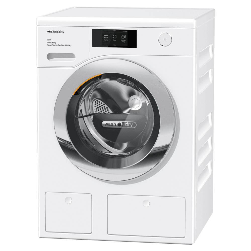 Miele 8kg/5kg TwinDos PowerWash Washer Dryer 1600rpm WTR860WPM - White Miele 8kg/5kg TwinDos PowerWash Washer Dryer 1600rpm WTR860WPM - White