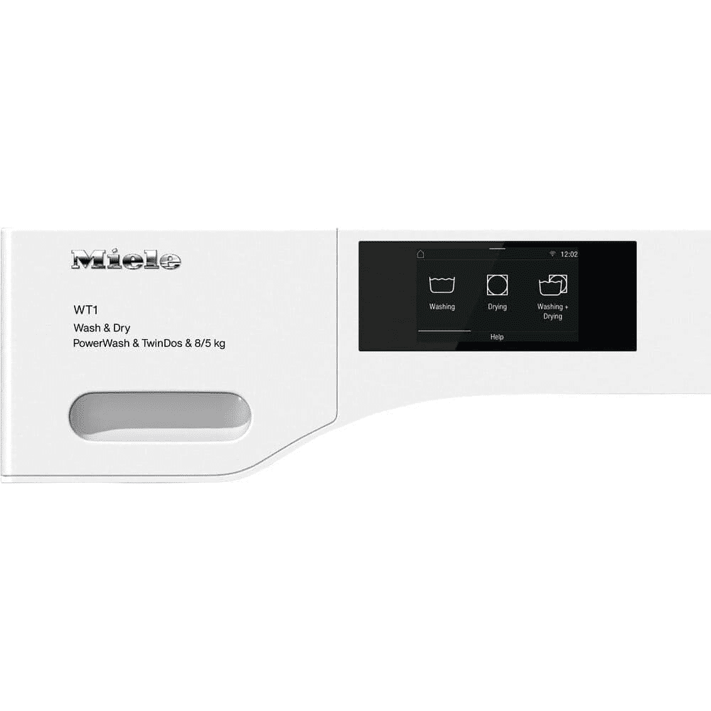 Miele 8kg/5kg TwinDos PowerWash Washer Dryer 1600rpm WTR860WPM - White Miele 8kg/5kg TwinDos PowerWash Washer Dryer 1600rpm WTR860WPM - White