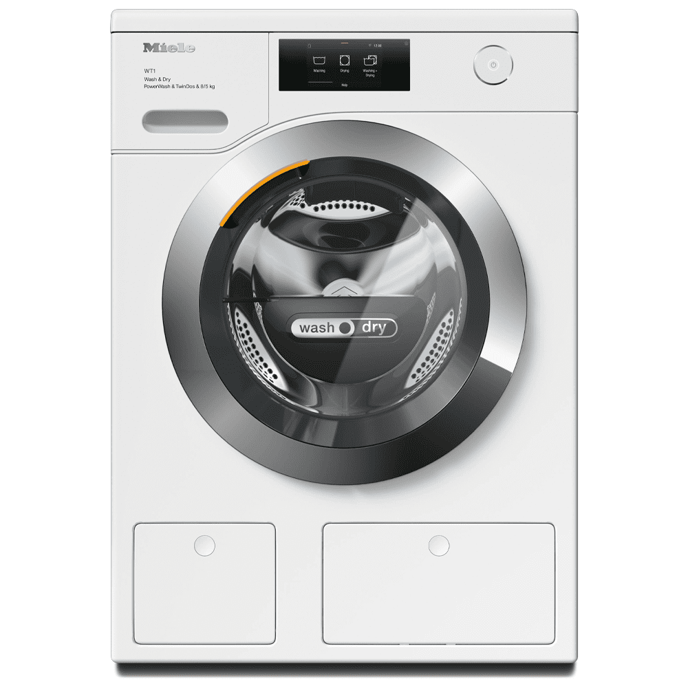 Miele  8kg/5kg TwinDos PowerWash Washer Dryer 1600rpm WTR860WPM - White