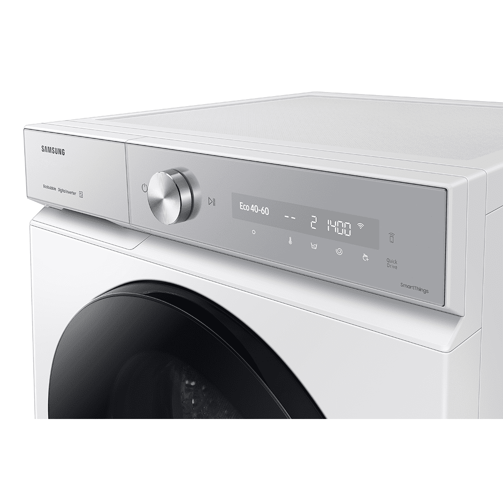 Samsung 11kg Series 8 AutoDose Smart Washing Machine 1400rpm WW11DB8B95GHU1 - White Samsung 11kg Series 8 AutoDose Smart Washing Machine 1400rpm WW11DB8B95GHU1 - White