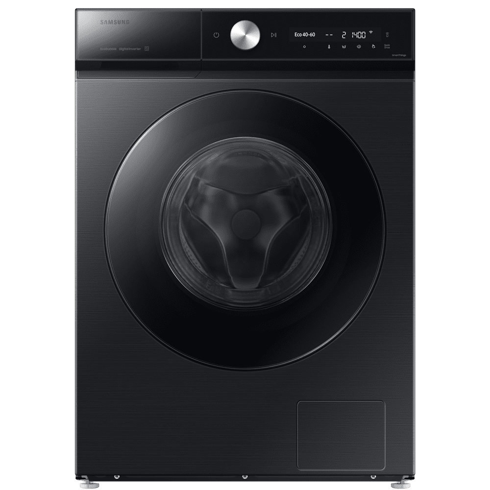 Samsung  9kg Bespoke AI Series 8 AI Energy AutoDose Steam Washing Machine 1400rpm WW90DB8U95GBU1 - Black