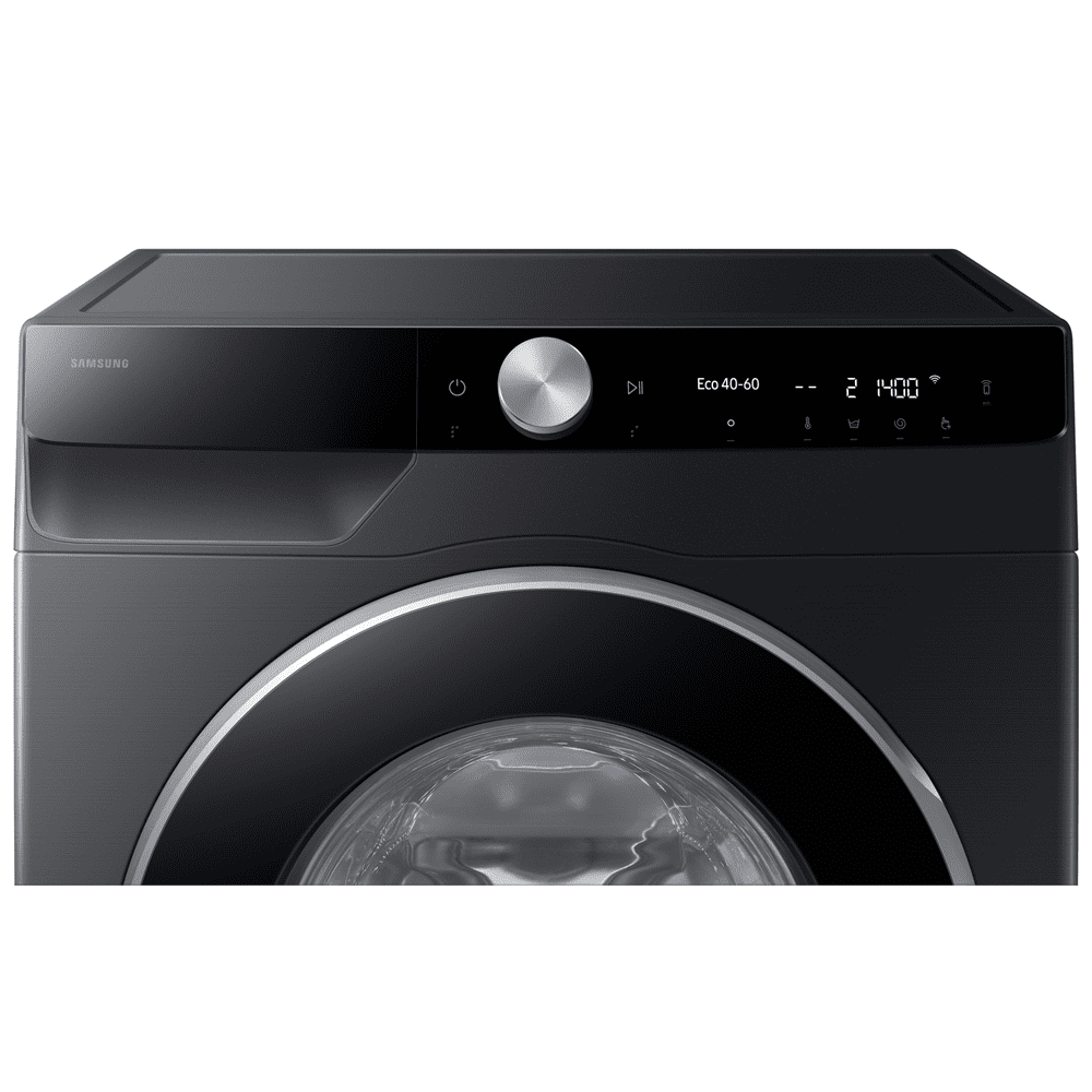 Samsung 9kg Series 6 Ecobubble Steam Washing Machine 1400rpm WW90DG6U25LBU1 - Black Samsung 9kg Series 6 Ecobubble Steam Washing Machine 1400rpm WW90DG6U25LBU1 - Black