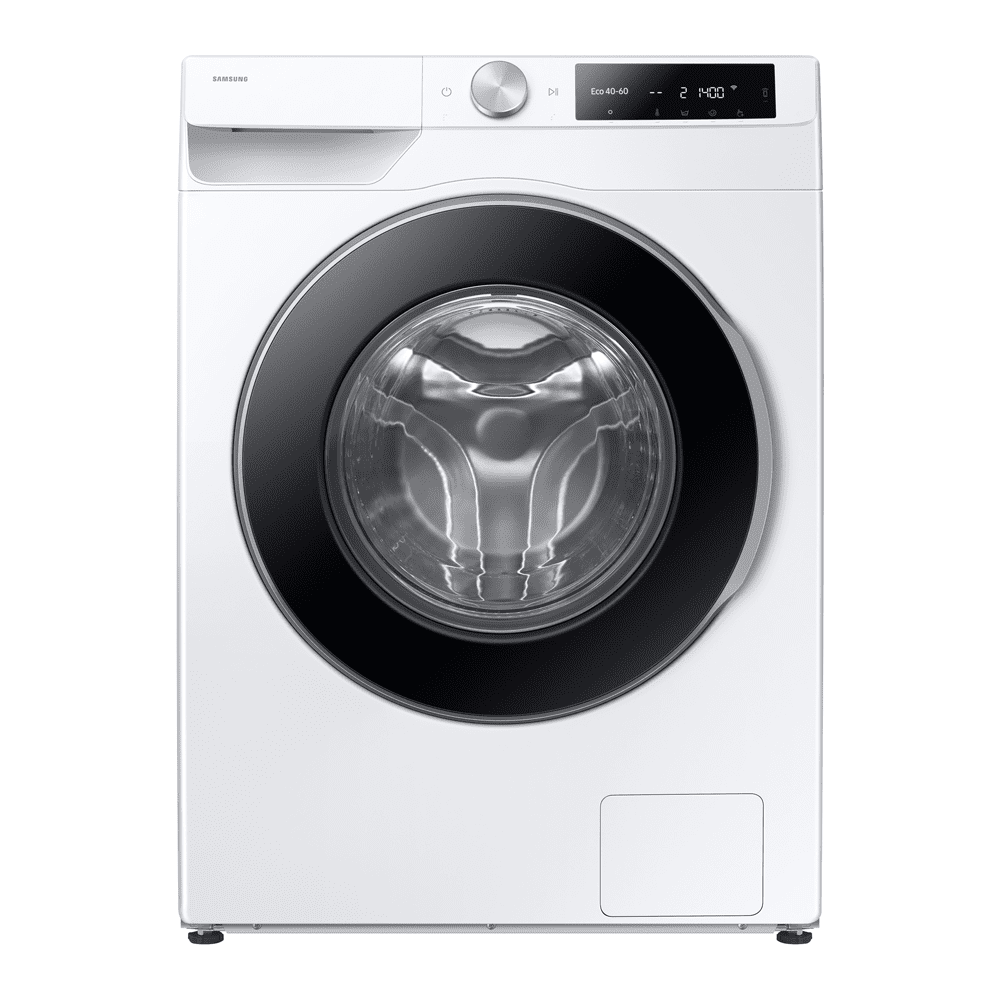 Samsung  9kg Bespoke AI Series 6 AI Energy Ecobubble AutoDose Steam Washing Machine 1400rpm WW90DG6U85LEU1 - White
