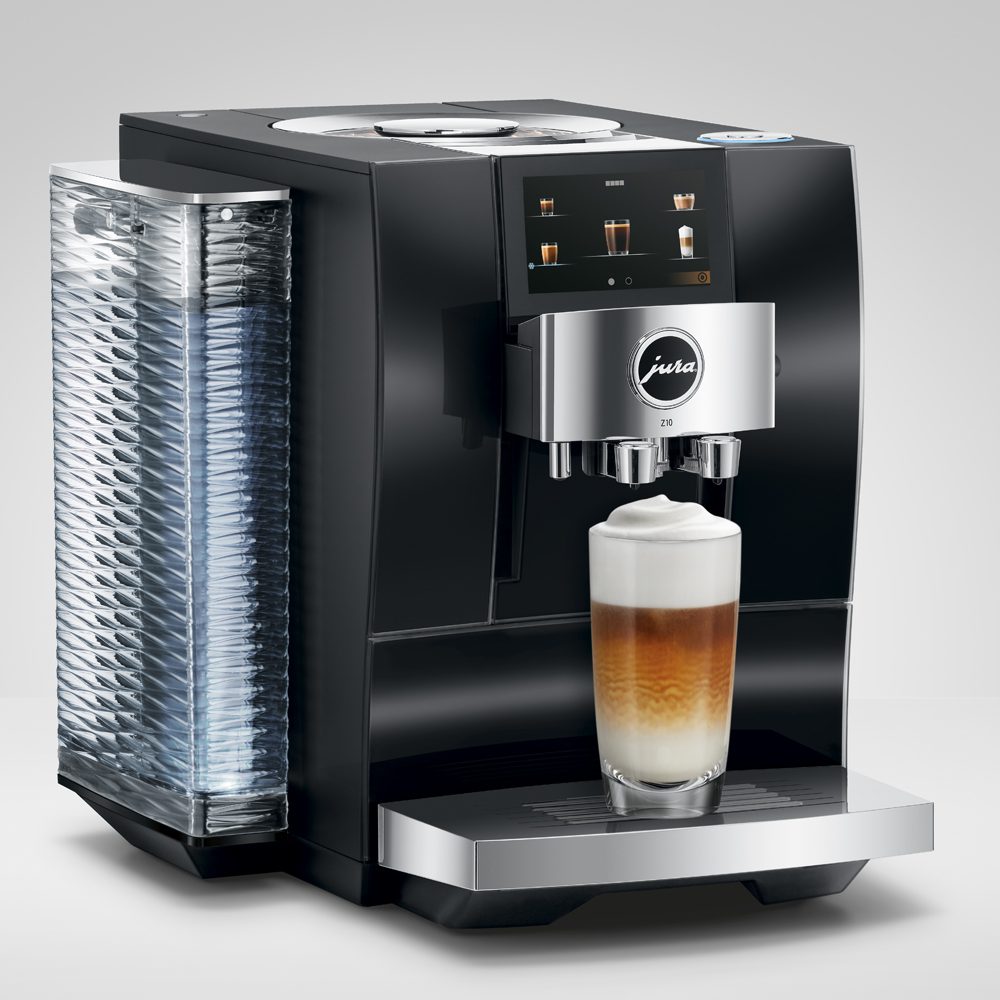 Jura 15423 Freestanding Fully Automatic Coffee Machine Z10 DIAMOND Black - Black Jura 15423 Freestanding Fully Automatic Coffee Machine Z10 DIAMOND Black - Black