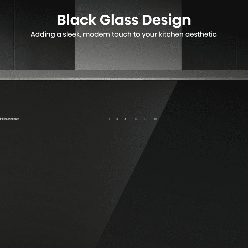 Hisense 60cm Chimney Hood CH6IN14BXBUK - Black Hisense 60cm Chimney Hood CH6IN14BXBUK - Black