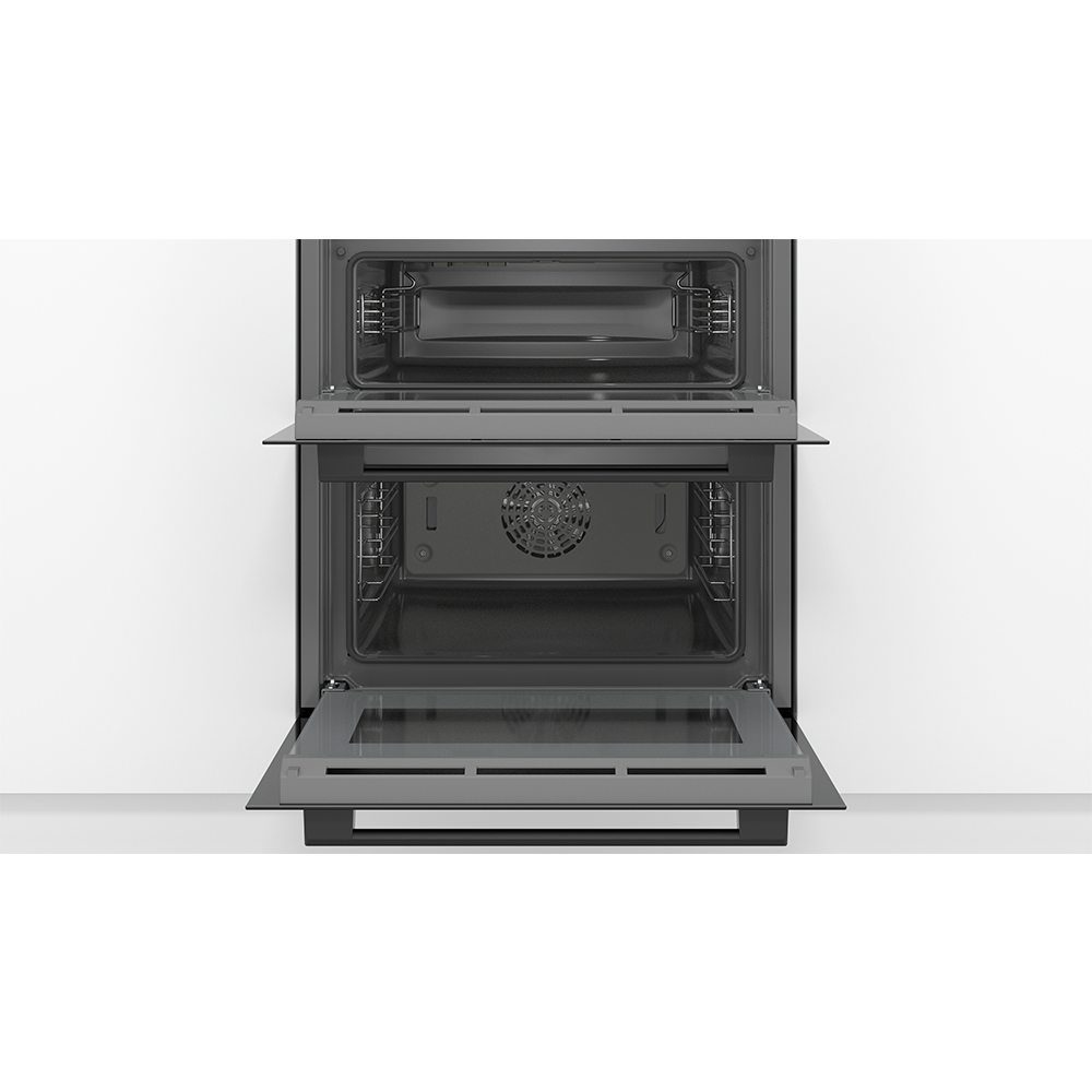 Bosch Series 4 Built Under Double Oven NBS533BB0B - Black Bosch Series 4 Built Under Double Oven NBS533BB0B - Black