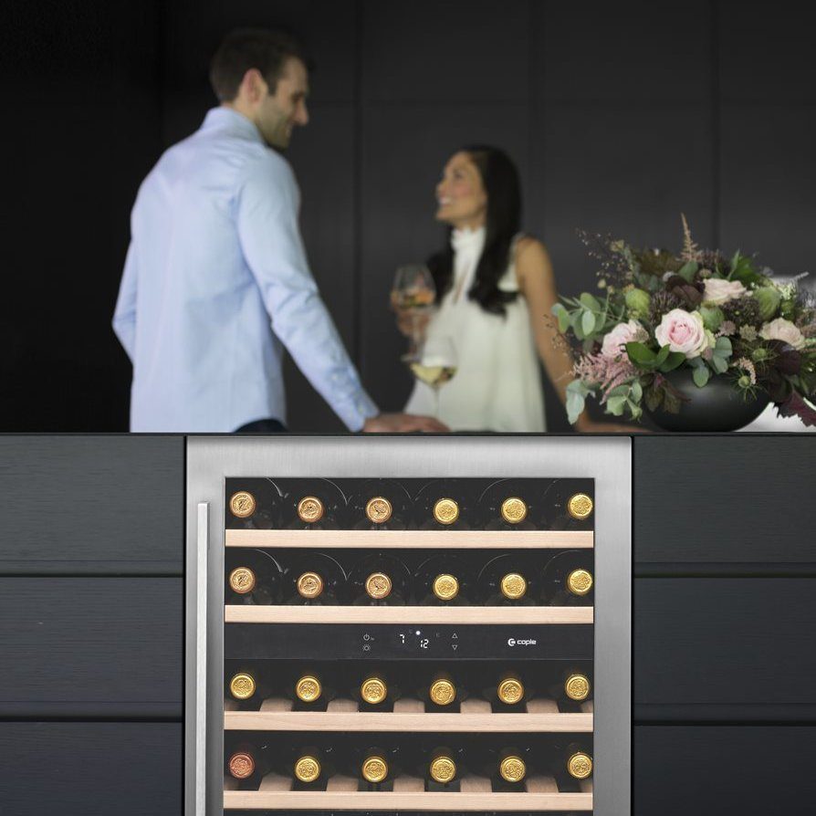 Caple 60cm Undercounter Dual Zone Wine Cooler WI6135 - Stainless Steel Caple 60cm Undercounter Dual Zone Wine Cooler WI6135 - Stainless Steel