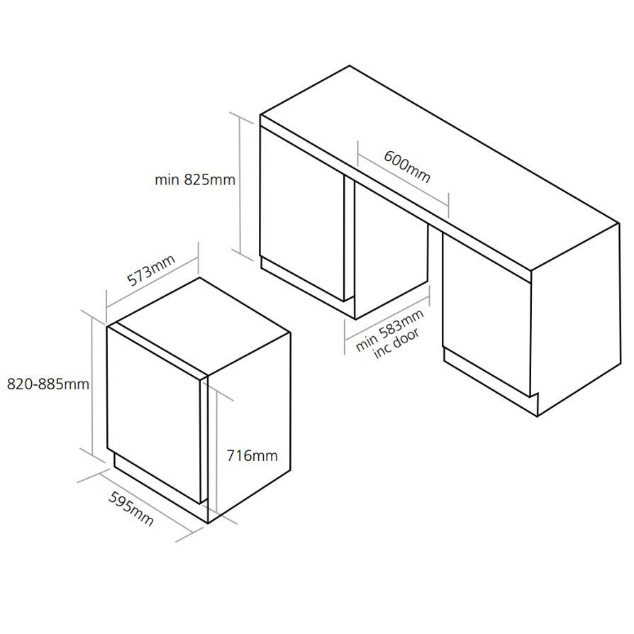 Caple 60cm Undercounter Wine Cooler WI6142 - Stainless Steel Caple 60cm Undercounter Wine Cooler WI6142 - Stainless Steel