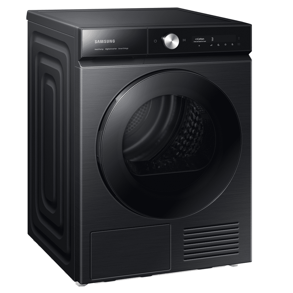 Samsung 9kg Series 8 Heat Pump Condenser Tumble Dryer DV90BB9445GBS1 - Black Samsung 9kg Series 8 Heat Pump Condenser Tumble Dryer DV90BB9445GBS1 - Black