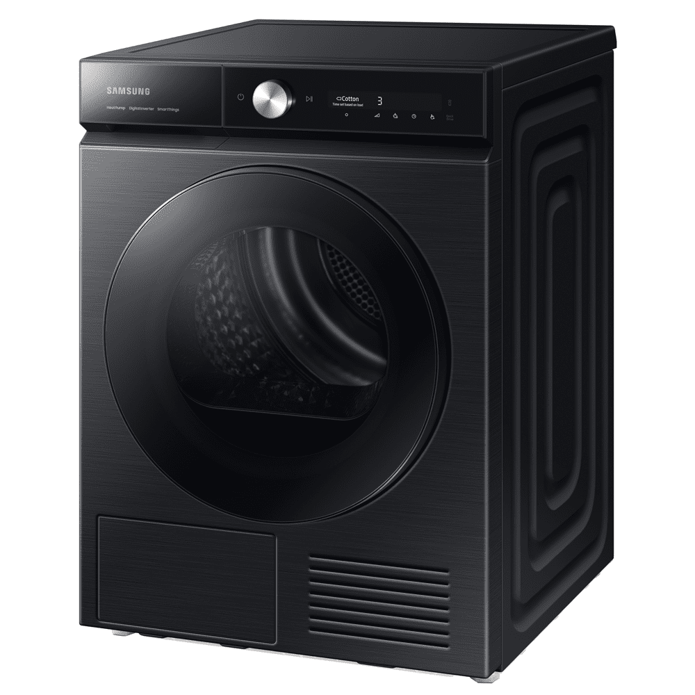 Samsung 9kg Series 8 Heat Pump Condenser Tumble Dryer DV90BB9445GBS1 - Black Samsung 9kg Series 8 Heat Pump Condenser Tumble Dryer DV90BB9445GBS1 - Black
