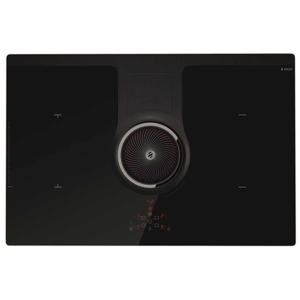 Elica 83cm Nikolatesla Recirculation Air Venting Induction Hob NT-ONE-RC - BLACK Elica 83cm Nikolatesla Recirculation Air Venting Induction Hob NT-ONE-RC - BLACK