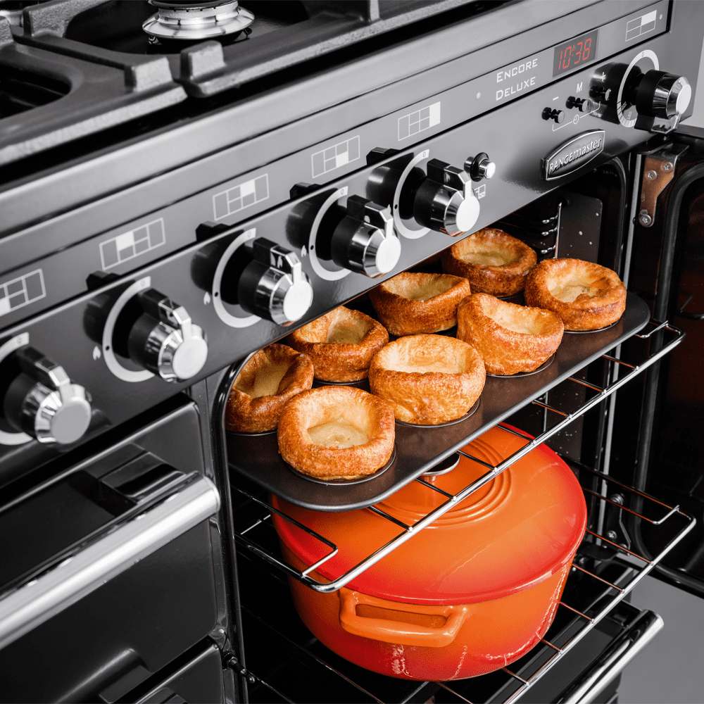 Rangemaster Encore 110cm Deluxe Dual Fuel Range Cooker 117290 EDL110DFFSS/C - Stainless Steel Rangemaster Encore 110cm Deluxe Dual Fuel Range Cooker 117290 EDL110DFFSS/C - Stainless Steel