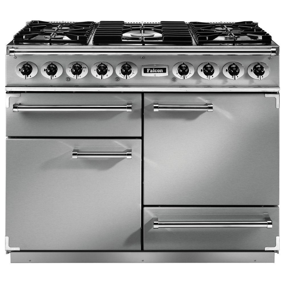 Falcon  1092 Deluxe Dual Fuel Range Cooker F1092DXDFSS/CM - Stainless Steel