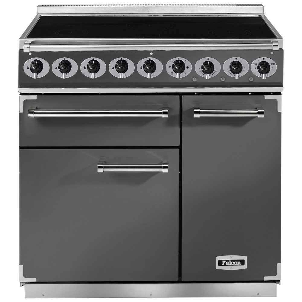 Falcon  900 Deluxe Electric Induction Range Cooker F900DXEISL/N-EU - Slate